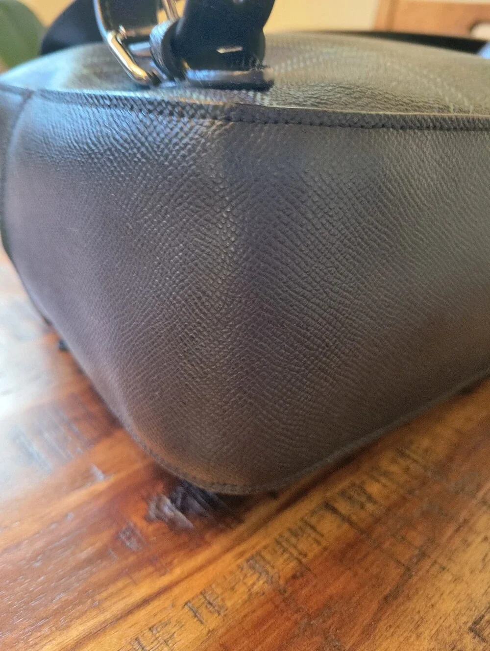 Coach Jordyn Backpack Signature Canvas Plaid F80051 Like New